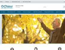 Tablet Screenshot of chiesi.it