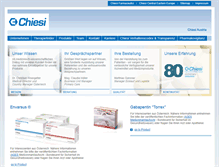 Tablet Screenshot of chiesi.at